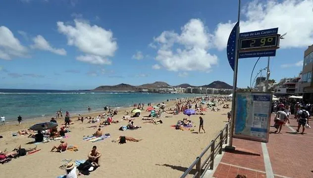 דירה Vv 404 Vista Mar Con Balcon לאס פאלמס דה גראן קנאריה